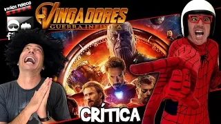 🎬 Vingadores Guerra Infinita SEM SPOILER - Irmãos Piologo Filmes