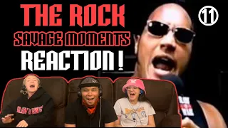 THE ROCK Savage Moments 11 - Reaction!
