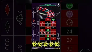 KAYBETMESİ İMKANSIZ RULET TAKTİĞİ6🎁30K Çekliş Devam Ediyor! #casino #rulet #1000x