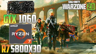 Call of Duty: Warzone 2.0 : GTX 1060 + Ryzen 7 5800X3D | 1440p - 1080p | High & Low Settings