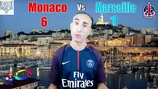 Monaco - Marseille 6-1 - Azéd Stories