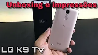 LG K9 TV - UNBOXING e IMPRESSÕES! | Léo Tech