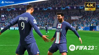 FIFA 23 - PSG vs Real Madrid - Ft. Ronaldo, Messi, | UEFA Champions League Final - PS5 Gameplay 4K