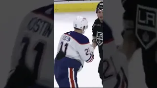 Драка Клима Костина в матче НХЛ