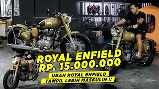 ROYAL ENFIELD 500 CLASSIC MEWAH CUMA 15.000.000 BRO