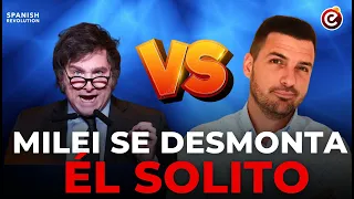 🇦🇷 MILEI SE DESMONTA ÉL SOLITO EN LA MISMA ENTREVISTA 😳 Sobre banco central y política monetaria