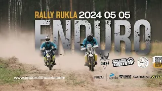 Enduro Rally Rukla 2024.05.05. Testuojam greičio ruožą.