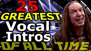 25 GREATEST VOCAL INTROS OF ALL TIME - KEN TAMPLIN VOCAL ACADEMY