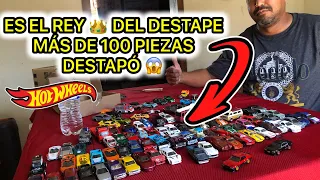 🔥🏎️ Hot wheels, Destapamos Más De 100 Piezas 😱🔥🏎️