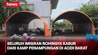 Puluhan Pengungsi Rohingya di Aceh Barat Kabur, Sisakan Tumpukan Pakaian - iNews Siang 02/06