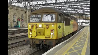 Early Morning Rail Traffic at Carlisle - Class 56, 70 & 68 -  2nd May 2024