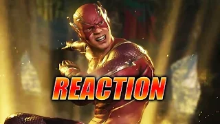 MAX REACTS w/Doods: Flash Trailer & Super (Injustice 2)