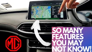 MG Navigation Tutorial Review -- How to use Map, Settings, Detour, Speed Limit and MORE!!!
