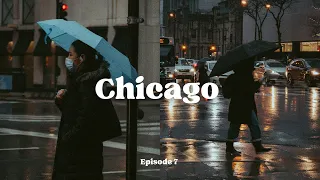 Insane RAIN Street Photography in Chicago | Canon M50 & EF-S 55-250mm f/4