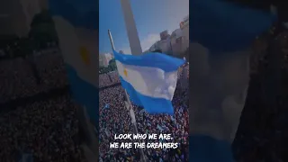 We are the Dreamers | Fifa world cup 2022 | Vamos Argentina #fifaworldcup #fifaworldcup2022