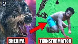 Bhediya Movie Varun Dhawan Transformation Behind The Scenes | Varun Dhawan Bhediya Making Video