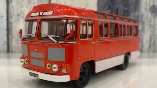 ПАЗ-672М СОВЕТСКИЙ АВТОБУС (СОВА) 1/43