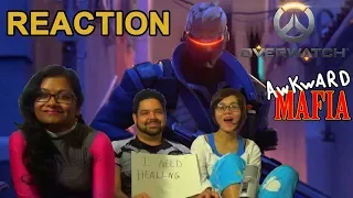 Overwatch Animated Short "Hero" (Group Reaction) - Awkward Mafia Watches