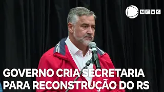 Paulo Pimenta é oficializado como ministro da reconstrução do RS
