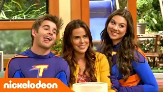 É assim que termina! Últimas cenas com o elenco 🎬 | The Thundermans | Nickelodeon em Português