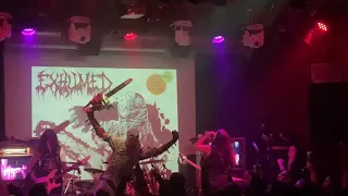 EXHUMED Limb From Limb Live at The Rickshaw Stop San Francisco CA 12/2/2019