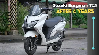 Suzuki Burgman 125 Owner Review After Using For 4 Years 👍🏼🔥🔥