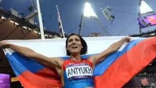 London 2012 Natalya Antyukh Wins Womens 400m Hurdles