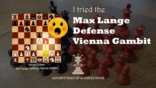 Vienna Game | I tried the Max Lange Defense Vienna Gambit!