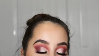 Burgundy Half Cut Crease Tutorial