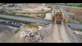 Timelapse - chantier de terrassement et de dépollution Marne Europe