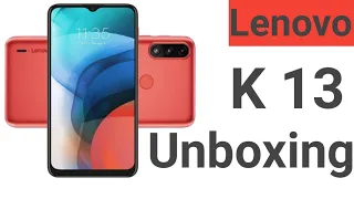 Lenovo K13 unboxing!  Unboxing Lenovo K13