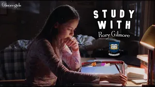 Study with Rory Gilmore at night 📗 Gilmore Girls 🏡 | Yale