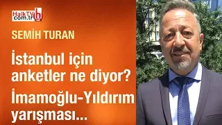 İstanbul için anketler ne diyor? // Bulgu Araştırma YK Başkanı Semih Turan