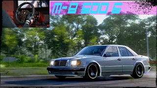 Mercedes-Benz 500 E | Forza Horizon 5 | Steering Wheel Gameplay