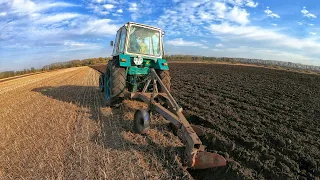 Оранка ЮМЗ-6 і ПЛН 3-35, не хуже чим Lemken!