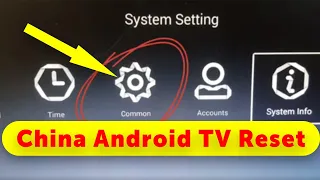 China Android TV Reset and Recovery method | China Wisdom Share Smart Cloud TV Hard reset