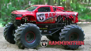 New Bright - R/C 1:10 Scale Raminator and Rammunition Monster Trucks