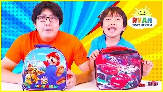 Back To School LunchBox Switch Up Challenge + BackPack Switch Up!!!