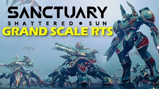 Sanctuary: Shattered Sun - new RTS with grand scale gameplay like Supreme Commander on Dyson Sphere