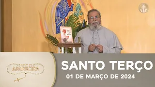 Terço de Aparecida com Pe. Antonio Maria - 01 de março de 2024 [Mistérios Dolorosos]