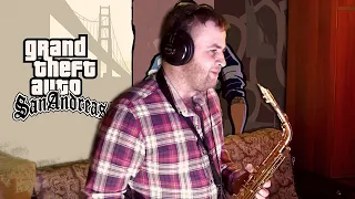 GTA SAN ANDREAS THEME SAXOPHONE | ГТА Сан Андреас на саксофоне | cover by Amigoiga sax