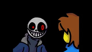 VHS sans screamer (Undertale animation / анимация)