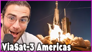 HasanAbi reacts to SpaceX launch ViaSat 3 Mission