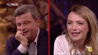 Lo scontro tra Carlo Calenda e Jasmine Cristallo: "È un pippozzo senza né capo né coda", ...