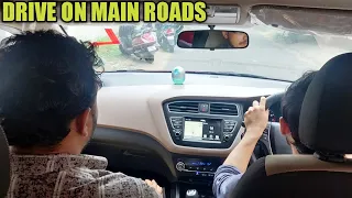 How To Drive A Manual Car On Main Roads -  Driving Lesson For Beginners | City Car Trainers