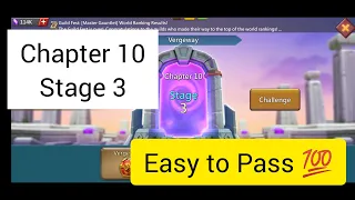 Vergeway Chapter 10 Stage 3 | Lords Mobile