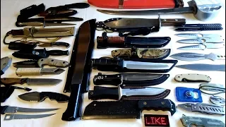 My Knife Collection 2018 (Fixed Blades)