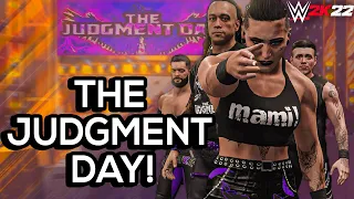 How to Create The Judgment Day (WWE 2K22) ULTIMATE GUIDE