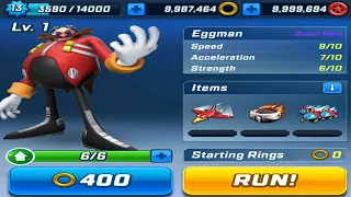 Sonic Forces Speed Battle - Eggman New Character Unlocked Update - All 48 Characters unlocked