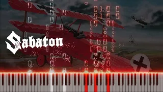 Sabaton - The Red Baron | Piano (Free Sheet Music)